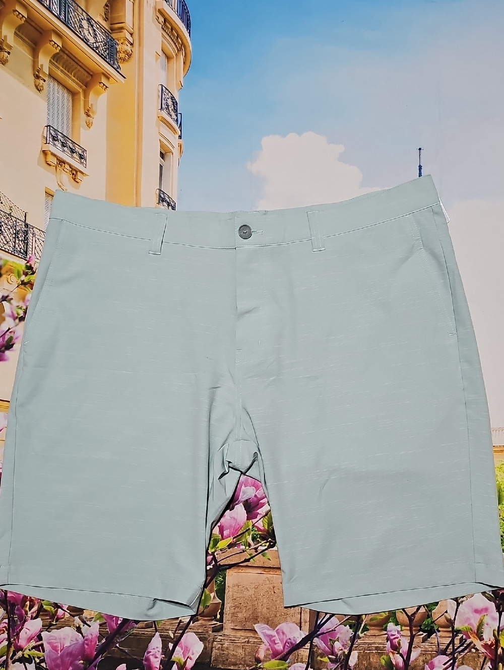 Travis Mathew Mint Green Golf Shorts‎ Size 40 New